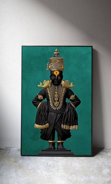 Lord Vitthal - Oil on canvas thumb