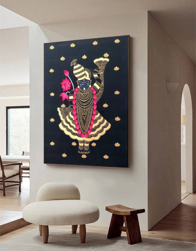 Original Abstract Expressionism Religion Paintings by Akash Bhisikar