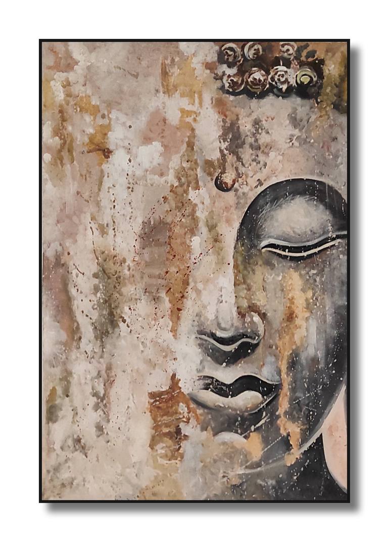 Print of Abstract Religious Paintings by Akash Bhisikar