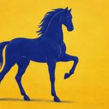 Series 2 Indian Horse - Contemporary Art by Akash Bhisikar