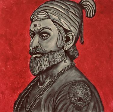 Print of Portrait Paintings by Akash Bhisikar