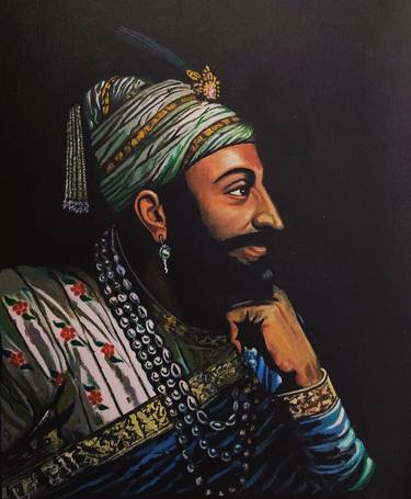 Print of Portrait Paintings by Akash Bhisikar