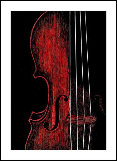 Print of Music Paintings by Akash Bhisikar