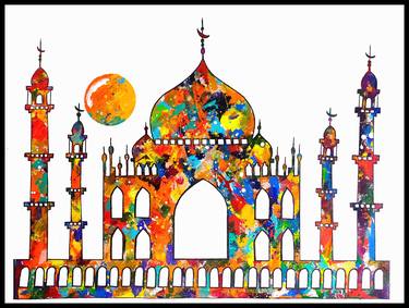 Original Architecture Paintings by Akash Bhisikar