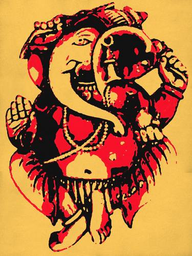 Lord Ganesha Pop Art thumb