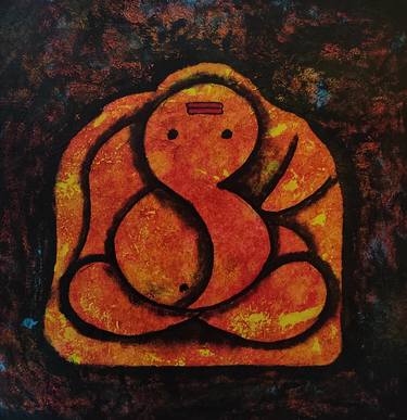 Print of Abstract Religious Paintings by Akash Bhisikar