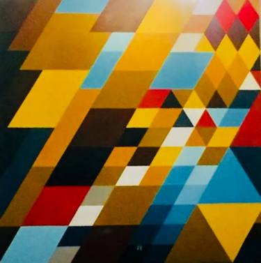 Original Geometric Paintings by Akash Bhisikar