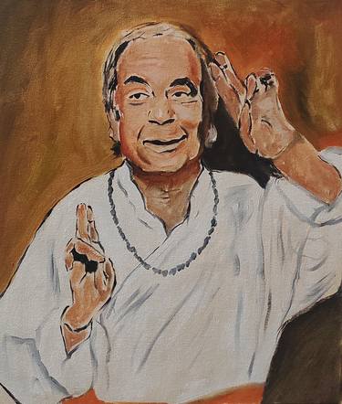 Print of Portraiture Performing Arts Paintings by Akash Bhisikar