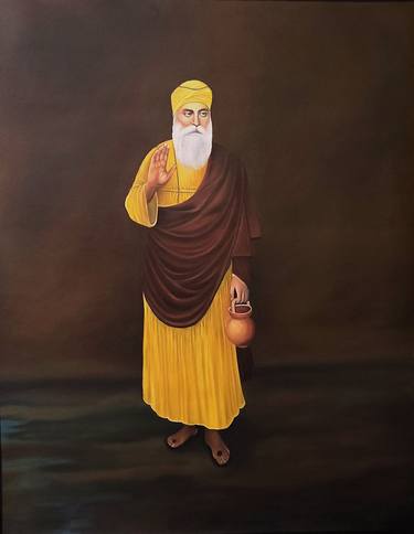 Guru Nanak Dev Ji - Standing Portrait thumb