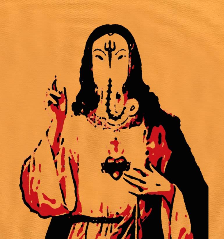 Print of Conceptual Classical mythology Paintings by Akash Bhisikar