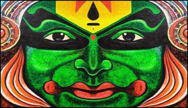 Kathakali Large Living Room Art thumb