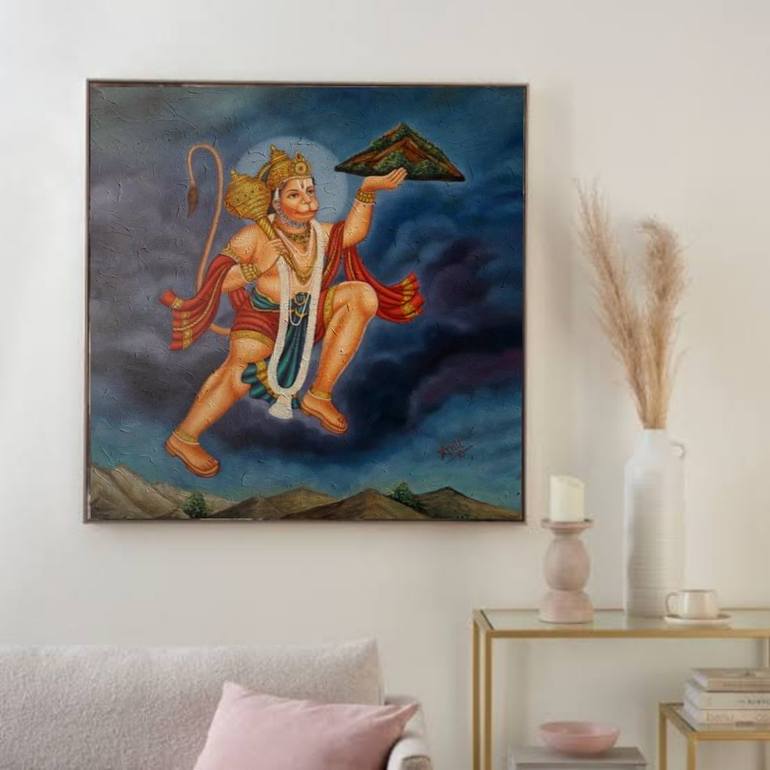 Original Realism Religious Paintings by Akash Bhisikar