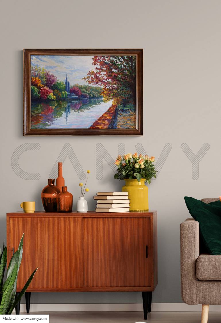 Original Fine Art Landscape Painting by Marina Kirillova