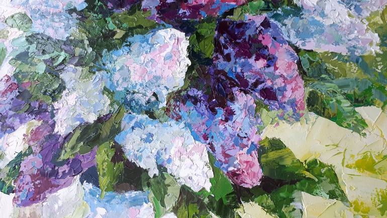 Original Fine Art Floral Painting by Marina Kirillova