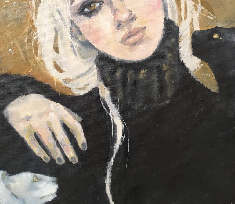 Original Portrait Painting by Elizaveta Terentyeva