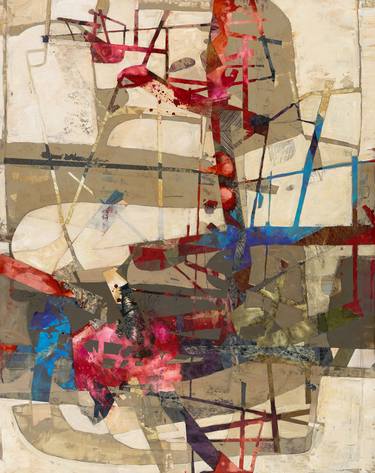 Print of Cubism Abstract Paintings by Anna Carll
