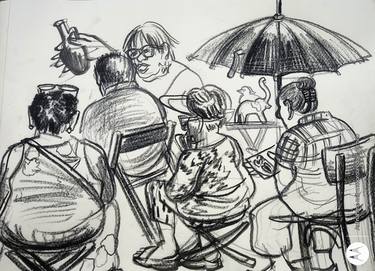 Original Realism Abstract Drawings by Markus Nieden