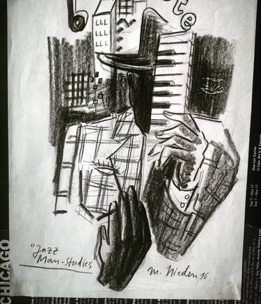 Original Performing Arts Drawings by Markus Nieden