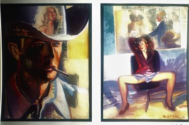 Print of Figurative Celebrity Paintings by Markus Nieden