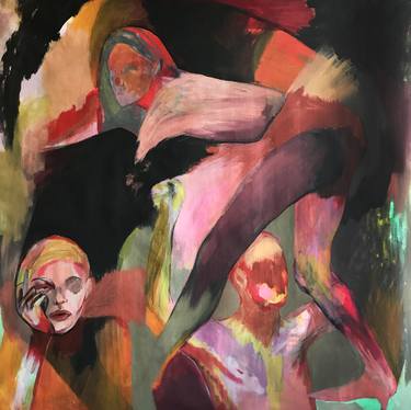 Print of Expressionism People Paintings by Lisa Zhdanova