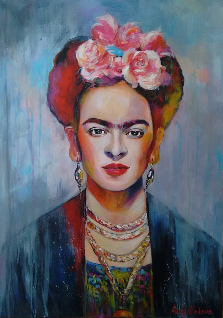 Frida Kahlo Painting by Andy Gakova | Saatchi Art