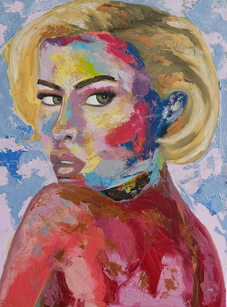 Original Abstract Expressionism Abstract Painting by Atelier Gabrielle