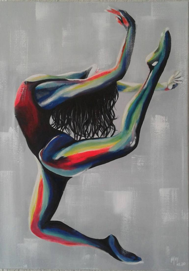 Maria Moncheva Painting by Mayra Lopes | Saatchi Art