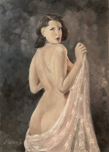 Print of Fine Art Nude Paintings by Maria Savina