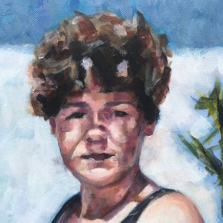 Original Conceptual People Painting by Dom Richards