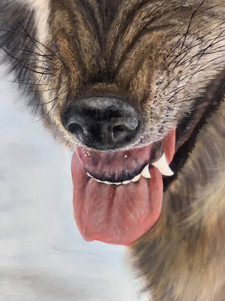 Original Photorealism Animal Painting by Shakart Shant Karapetyan