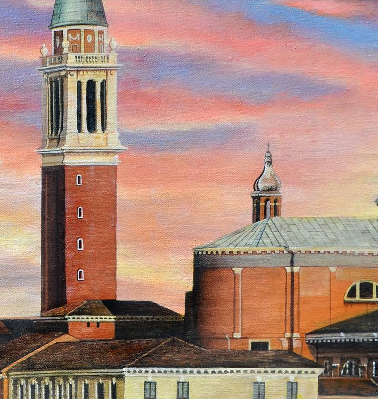 Original Realism Architecture Painting by Michael Neamand