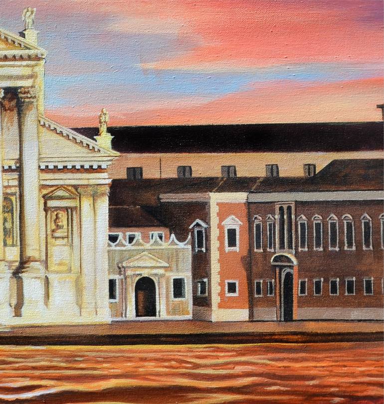 Original Architecture Painting by Michael Neamand