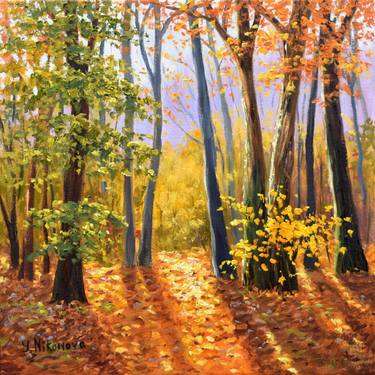 Original Landscape Paintings by Yulia Nikonova