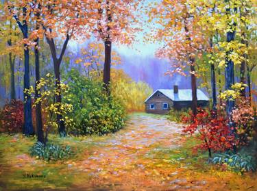 Original Realism Landscape Paintings by Yulia Nikonova