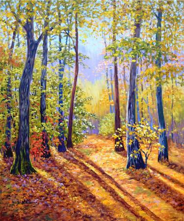Original Impressionism Landscape Paintings by Yulia Nikonova