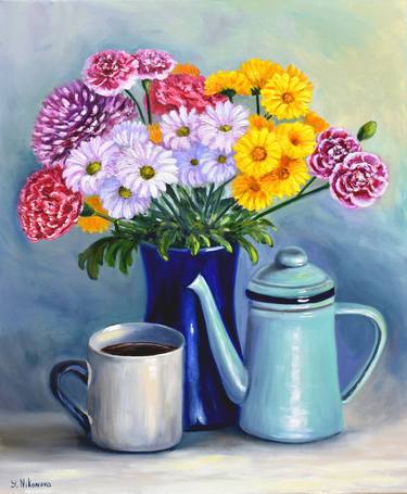 Original Still Life Paintings by Yulia Nikonova