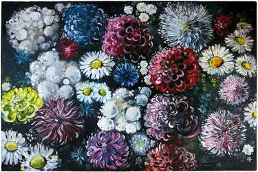 Print of Folk Floral Paintings by Mariia Melnykova