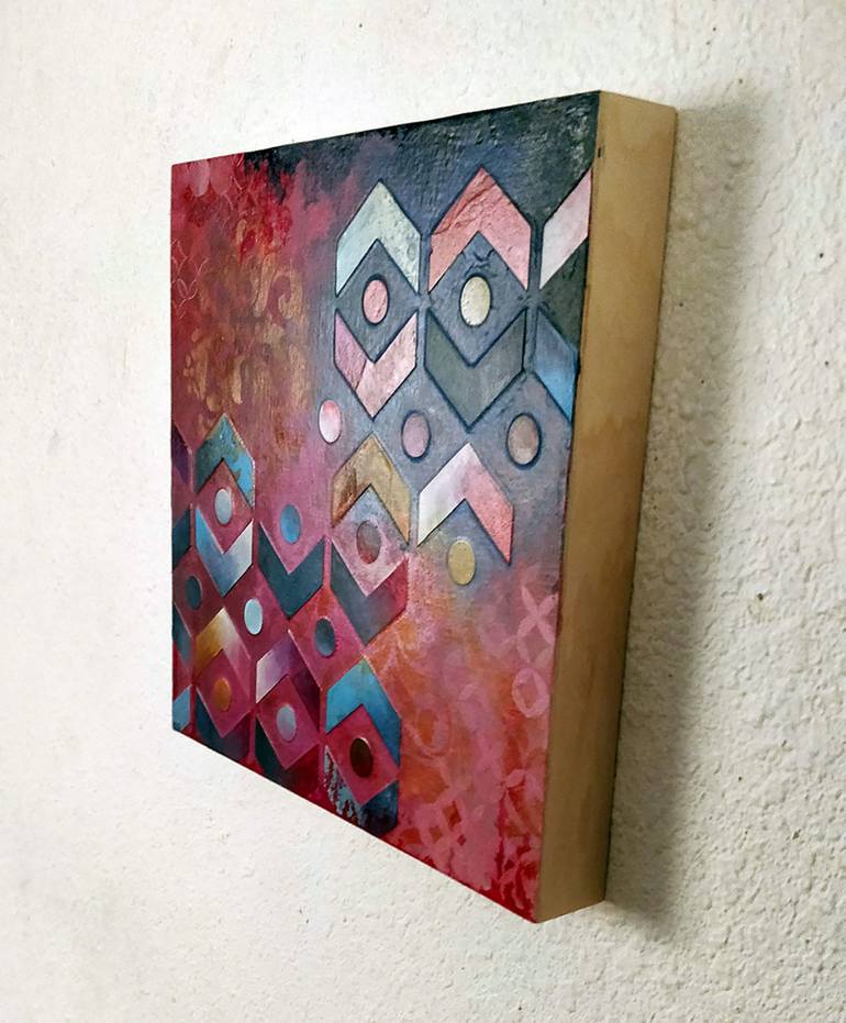 Original Geometric Painting by Heather Robinson