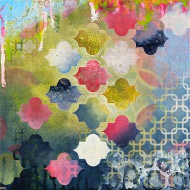 Original Abstract Patterns Paintings by Heather Robinson