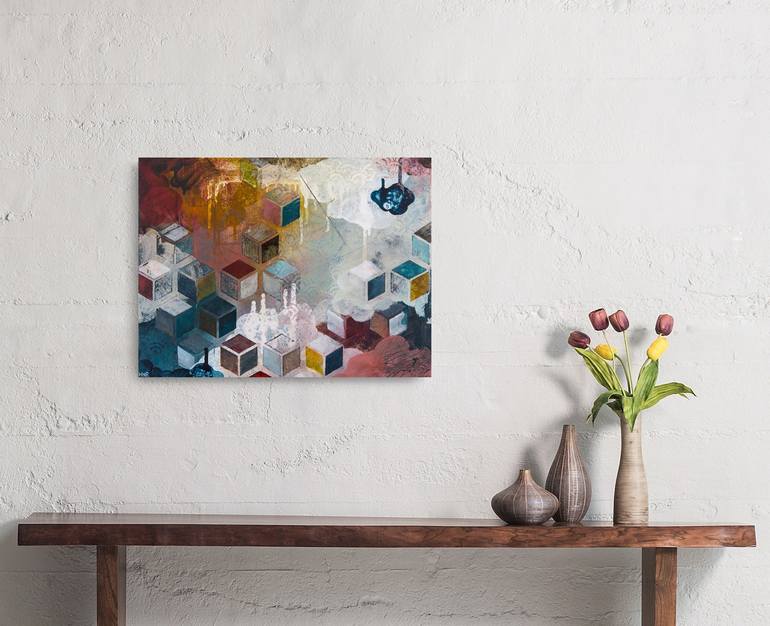 Original Abstract Painting by Heather Robinson