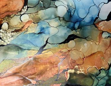 Print of Abstract Expressionism Abstract Paintings by Rebecca Bond