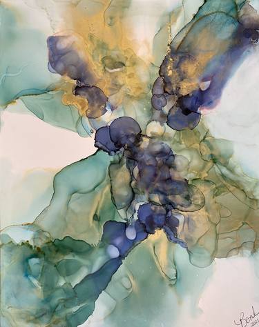 Original Abstract Expressionism Abstract Paintings by Rebecca Bond