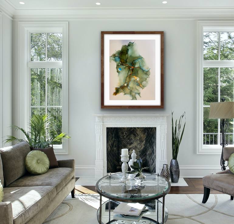 Original Expressionism Abstract Painting by Rebecca Bond