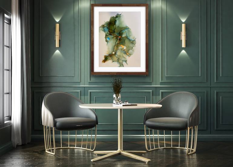 Original Expressionism Abstract Painting by Rebecca Bond