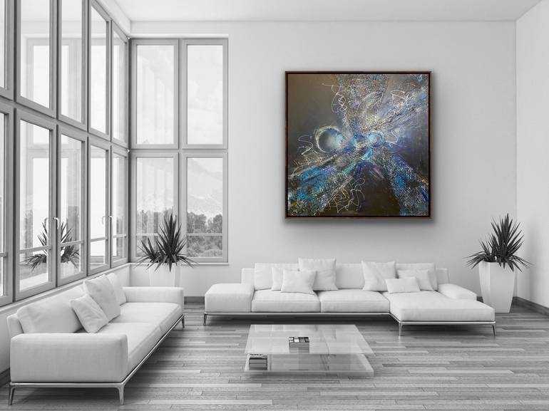Original Abstract Painting by Rebecca Bond