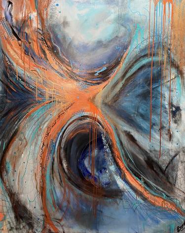 Original Abstract Paintings by Rebecca Bond