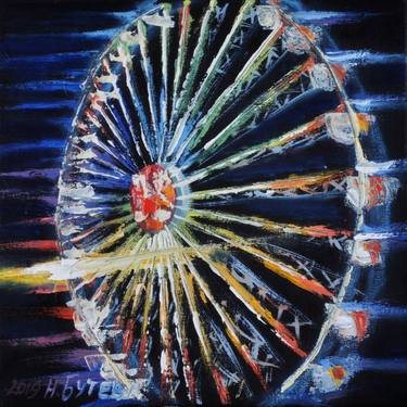 Print of Expressionism Light Paintings by Nina Butieva