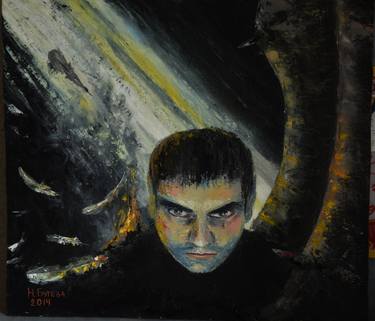 Print of Expressionism Cinema Paintings by Nina Butieva