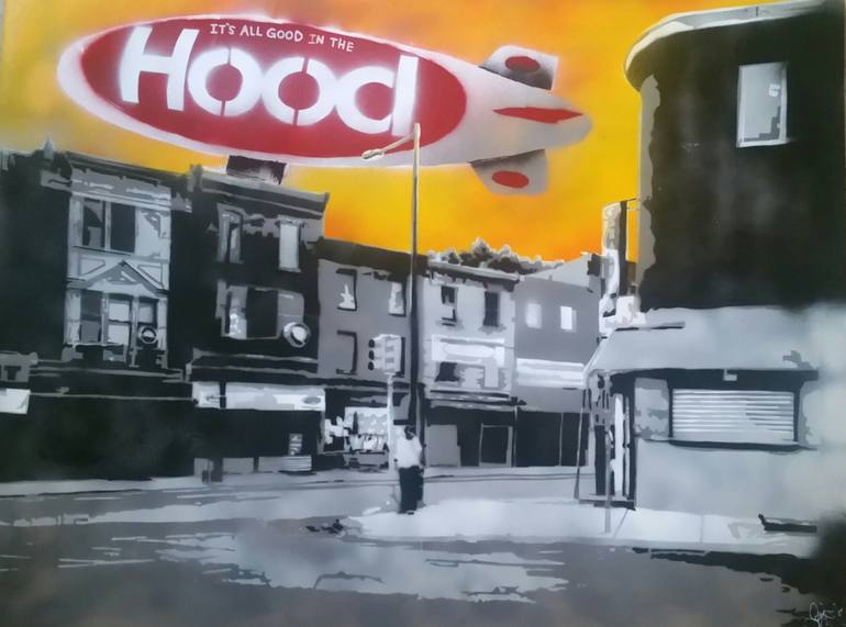 Original Conceptual Cities Paintings by Ryan Murray