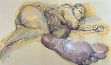 Original Figurative Nude Paintings by Lianne Goldsmith